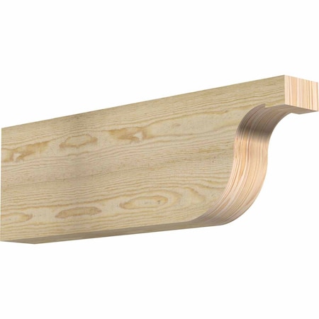 Ekena Millwork Del Monte Rough Sawn Rafter Tail, Douglas Fir, 4"W x 10"H x 32"L RFT04X10X32DEL00RDF